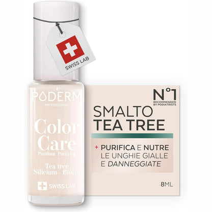 336573 - PODERM Manikyr me aromë çaji - me ngjyrë qumështi | 8 ml - Swiss Lab