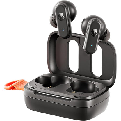 299381 - SKULLCANDY Kufje pa tel Dime 3, Bluetooth, izoluese të zhurmës, deri në 20 orë jetëgjatësi baterie, kordon i integruar - të zeza