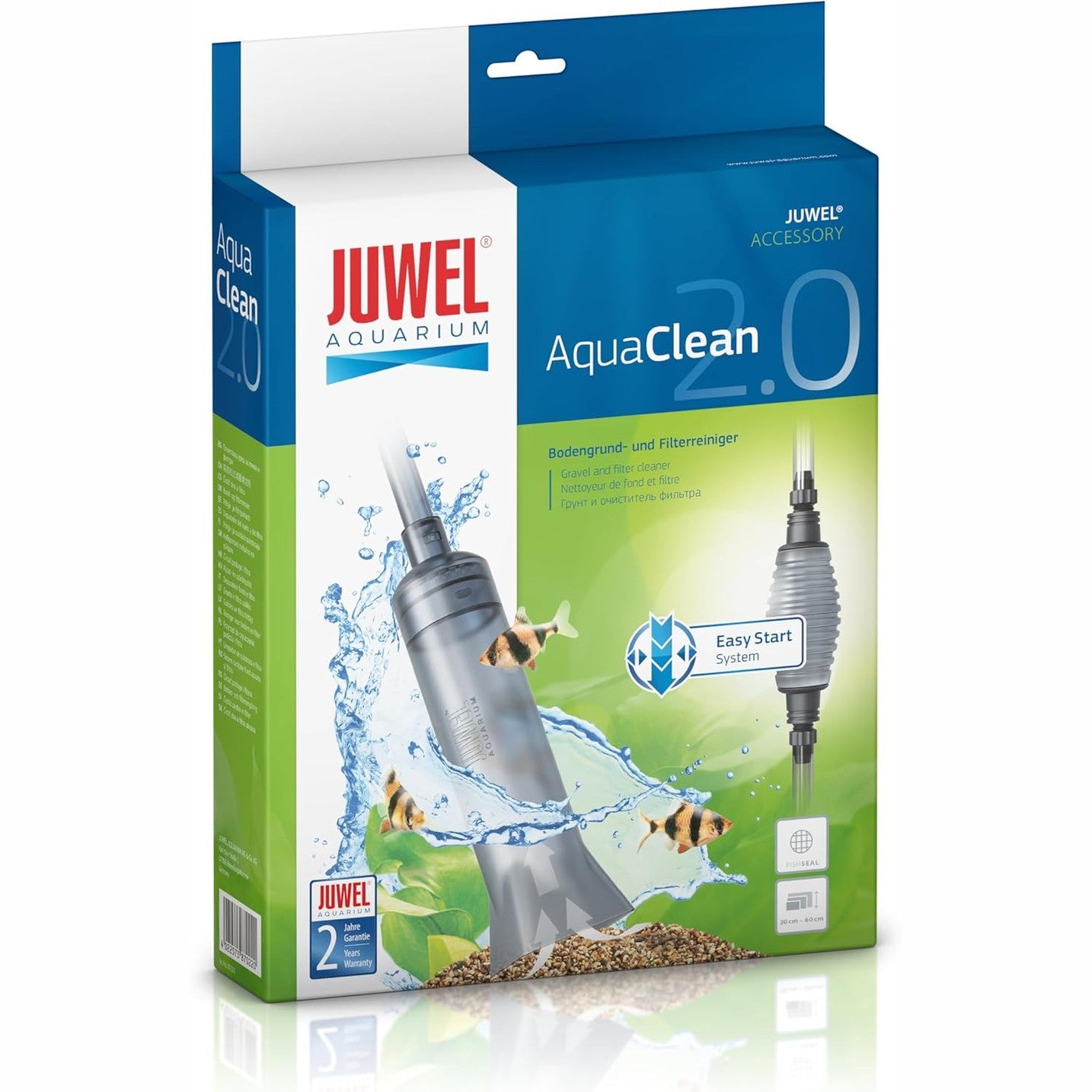 218396 - JUWEL AKUARIUMI AQUACLEAN 2.0, PASTRUES SUBSTRATI DHE FILTRI, I PËRSHTATSHËM PËR TË GJITHA AKUARIUMET