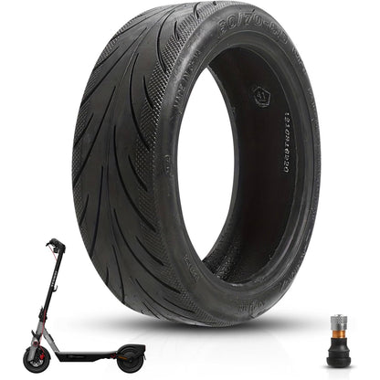 322576 - ANSENI Gomë 60/70-6.5, rrotë 10 inç 10x2.50-6.5 e pajtueshme me Xiaomi 5/5Pro/5 Max/Segway Ninebot E3 E/Ninebot Max G30/G30D/F2 Pro/Smartgyro K2 Skuter elektrik (1 njësi)