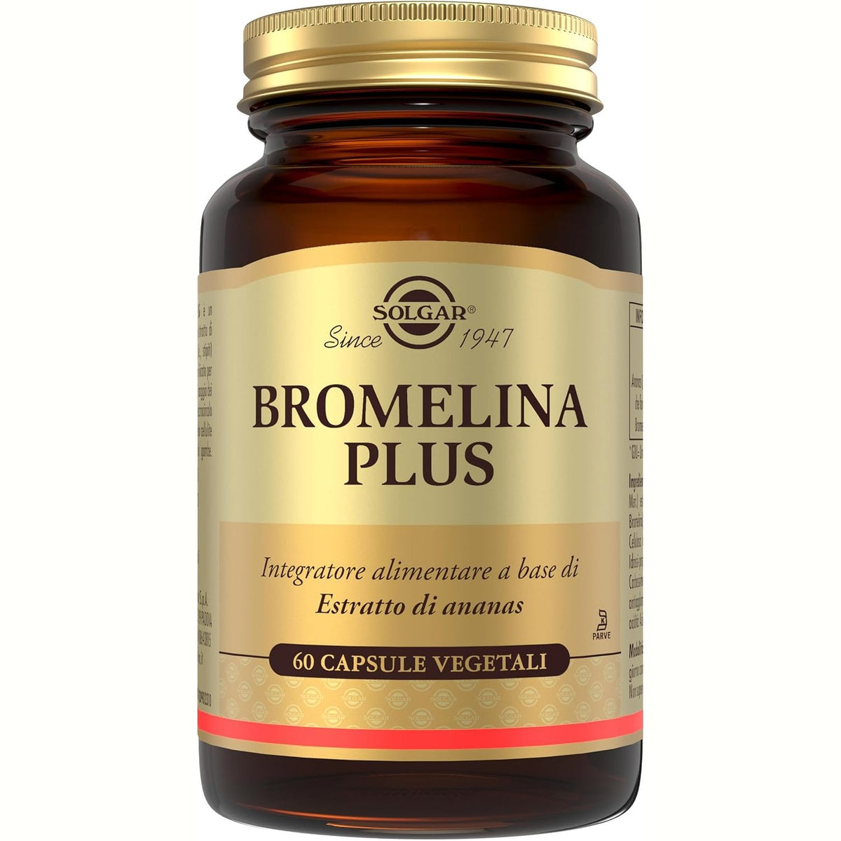 311564 - SOLGAR Bromelain Plus, 60 Kapsula Bimore - Bromelainë, Ekstrakt AAS