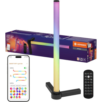 183174 - LEDVANCE Tavolinë me Gjysmëhije Smart WiFi, E zeze me Telekomandë Magic RGB