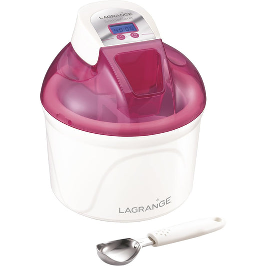 195247 - MANY LAGRANGE 409001, Mëkine për Akullore me Ekran LCD, Fuqia 12W, Kapaciteti 1.5L, Materiali Mjedër