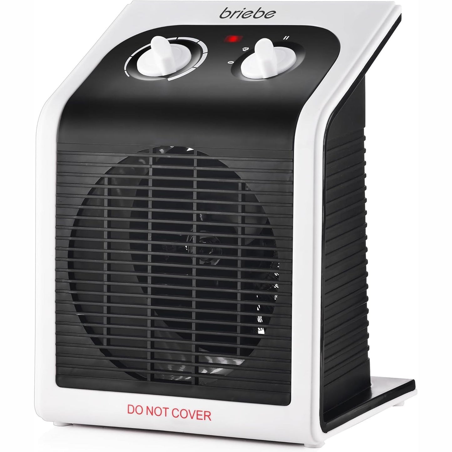 222481 - Ngrohës elektrik portativ me ventilator, 2000W, për hapësira deri në 20m², E zezë/E bardhë