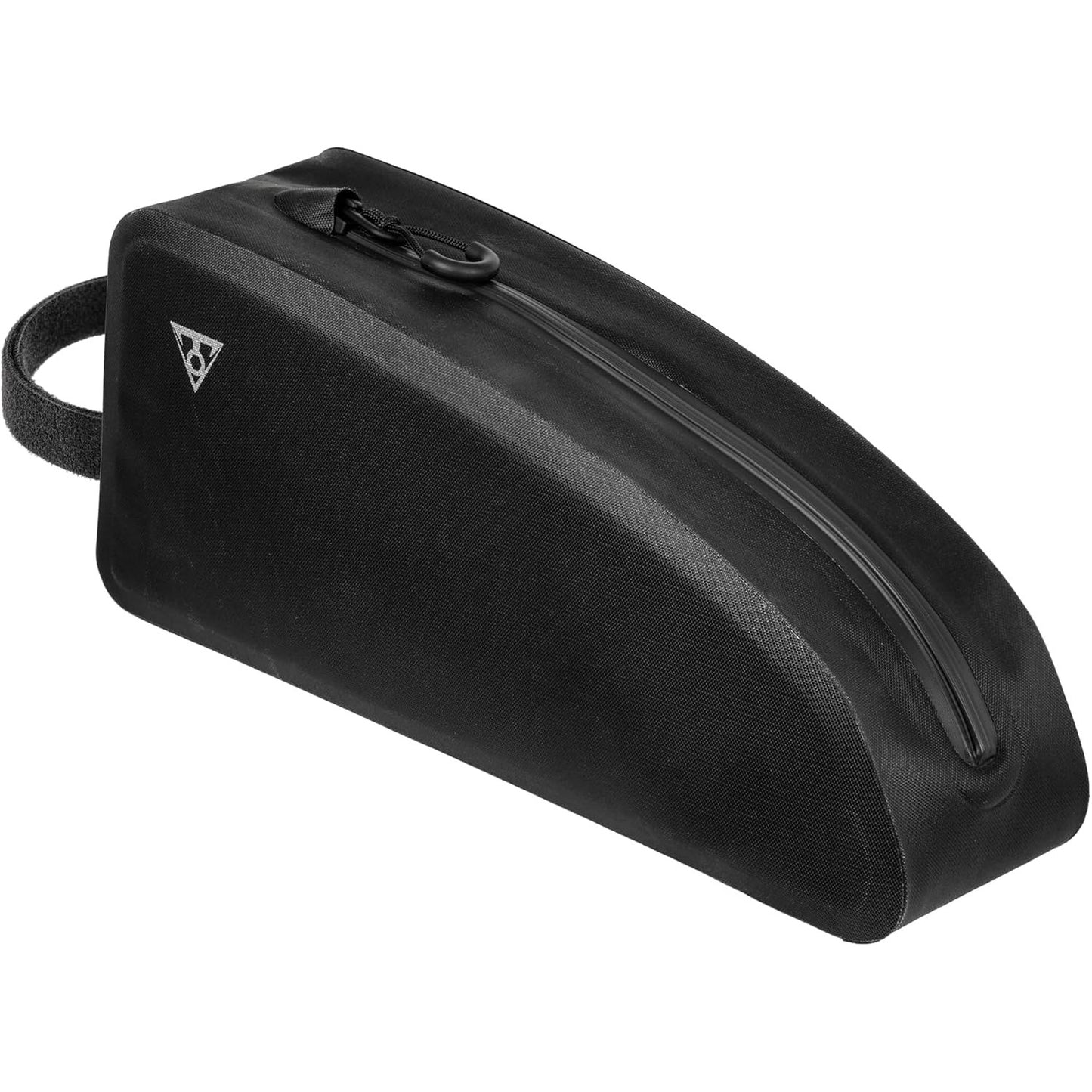 288683 - TOPLOADER Çantë biçiklete DryBag 1 L, e papërshkueshme nga uji, e bërë nga TPU, me ngjitje me Velcro ose vidë, e zezë