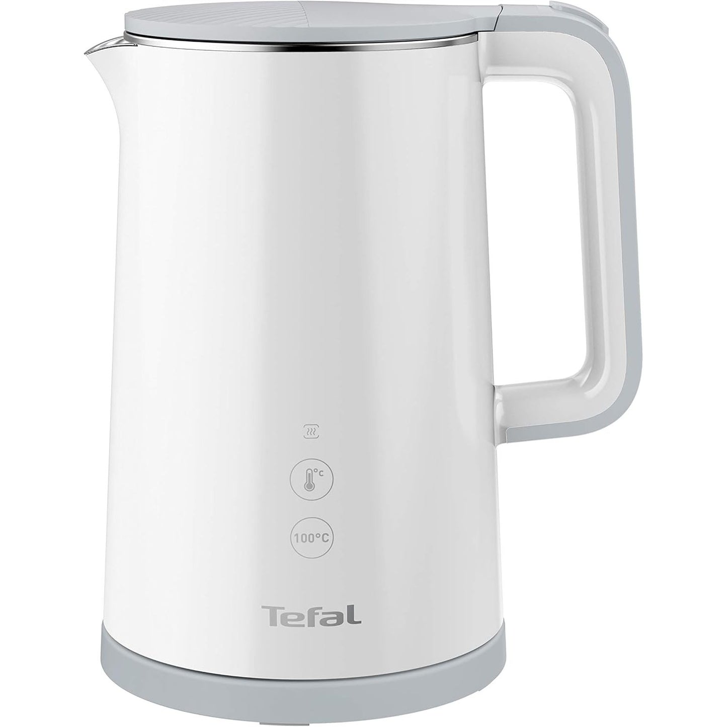 162199 - TEFAL KO693110 Sense Çajnik | Kapaciteti 1.5L | Ekran Dixhital | 5 Nivele Temperature | Baza 360° | Tregues i Nivelit të Ujit | Filtër i Lëvizshëm Kundër Gëlqeres | Funksion Ngrirjeje 30-Minutësh | Fuqia 1800W | E Bardhë