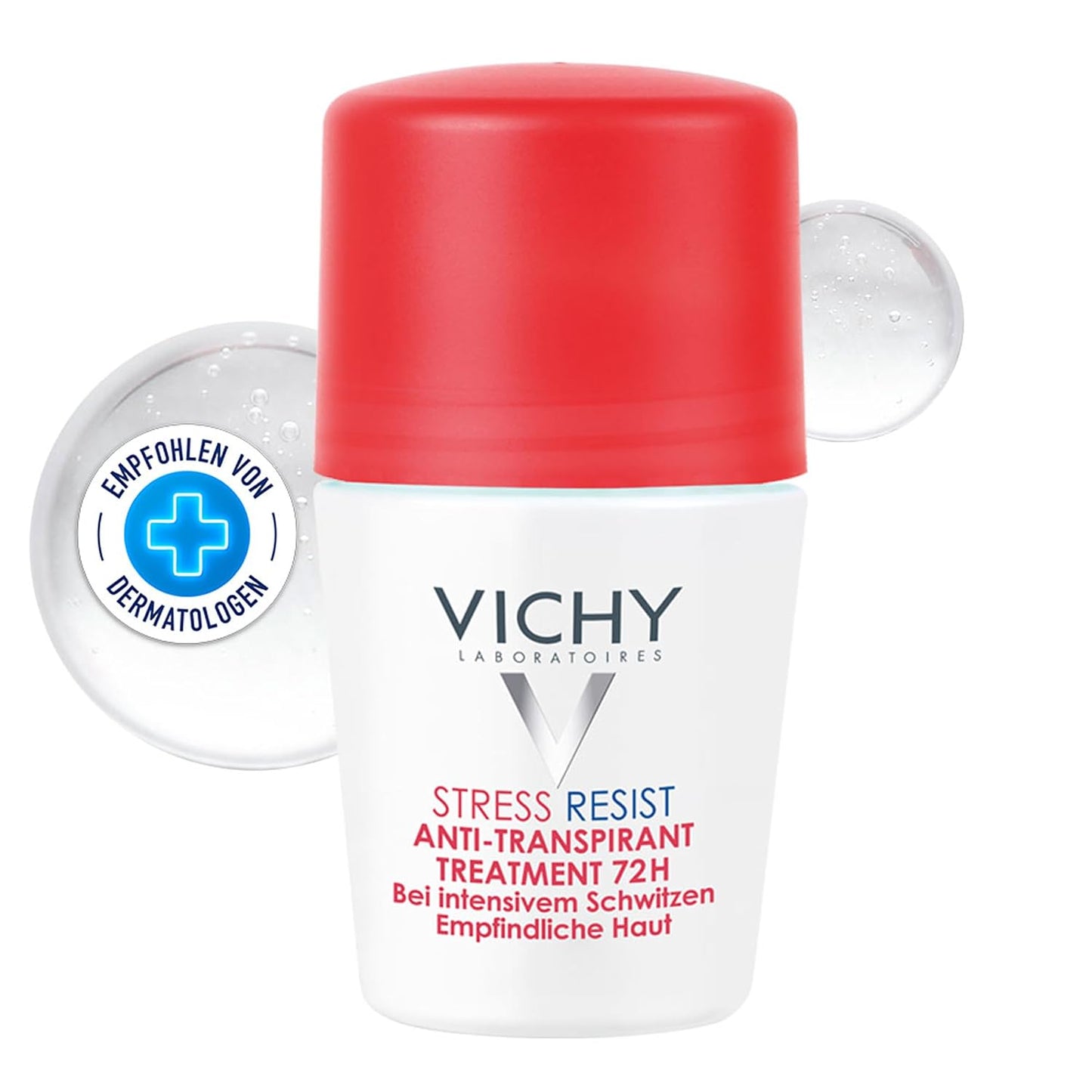 275658 - VICHY Dermo-Tolerance Roll-On Deodorant, 50 ml, Për të Gjitha Llojet e Lëkurës, Efektiv për 72 Orë