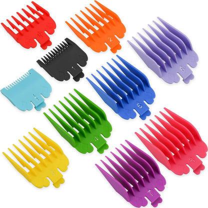 317084 - Mbrojtëse prerëse pa tel për zgjedhjen e prerëseve shumëngjyrëshe, 10 copë, për zgjedhjen e 0.5, 1, 1.5, 7, 8, Plastika nga 1/16 inç deri në 1 inç (1.5-25 mm)