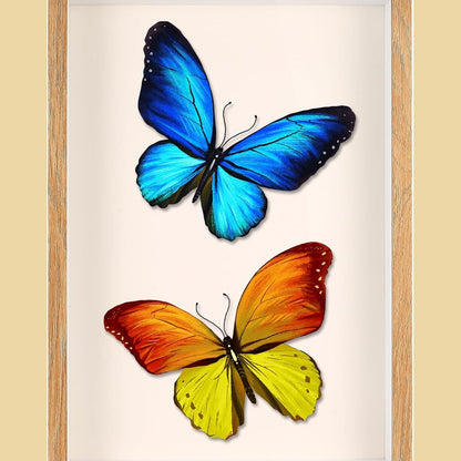 258332 - Kornizë fotografike A4 3D - Thellësia: 3.5 cm - Me panel akrilik transparent - 21 x 29.7 cm - Ngjyrë druri