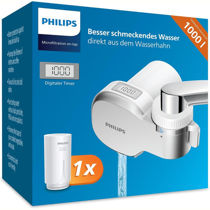 250886 - PHILIPS Filtri i ujit Water OnTap AWP3705P1/10, mikrofiltrim me ekran dixhital, kapacitet filtrimi 1,000 L