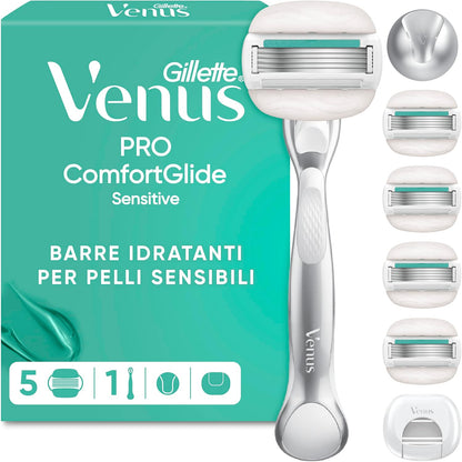 306142 - BRISK Gillette Venus Pro Comfortglide për femra, argjendi