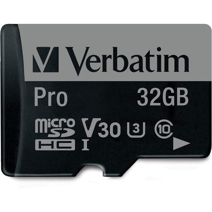 294501 - VERBATIM Kartë Micro SD 32 GB Pro microSDHC U3 me adaptor