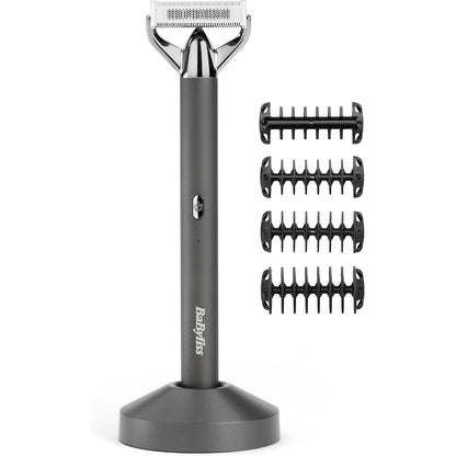 315331 - Makinë rroje elektrike dhe prerëse mjekre X-Blade, tehe ultra të mprehta, kokë fleksibile 50°, 4 krehëra nga 1 deri në 5 mm, bateri litiumi pa tel, 100% rezistente ndaj ujit, OT996E