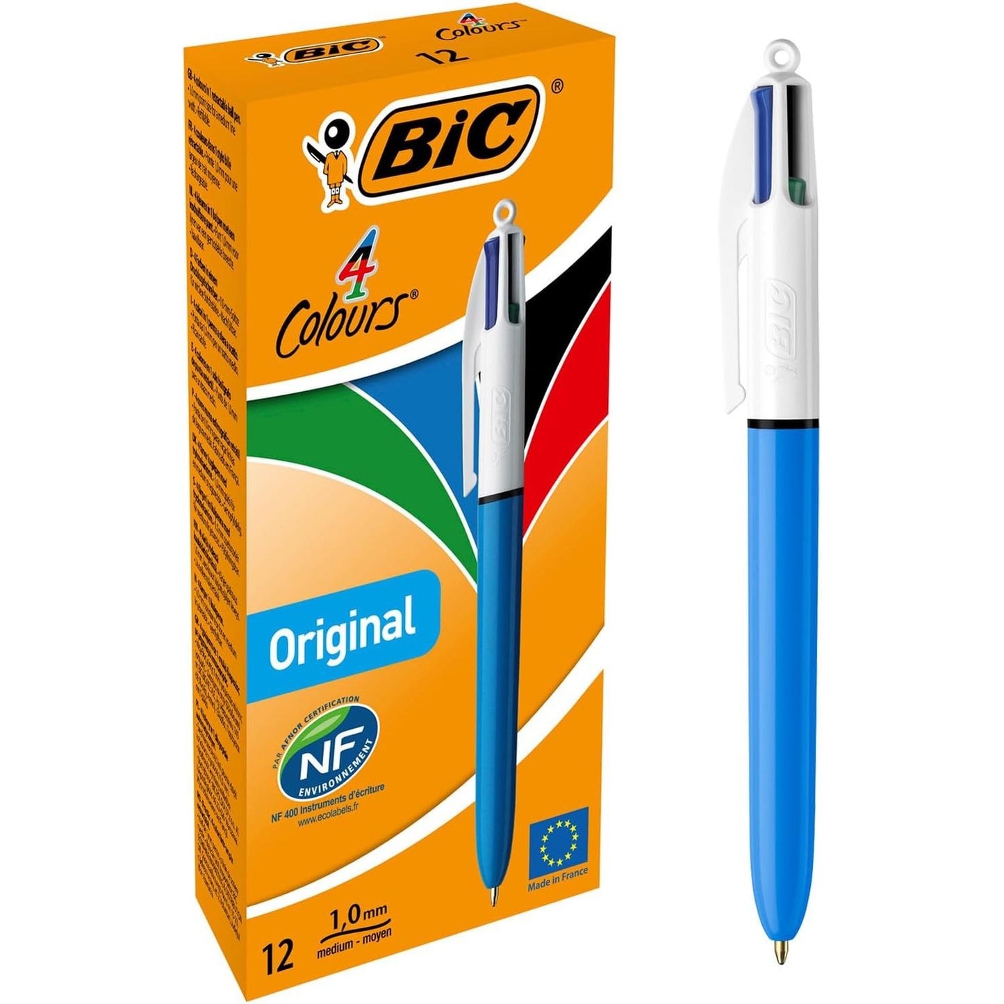 320012 - BIC Set stilolapsash me 4 ngjyra, pako me 12 copë