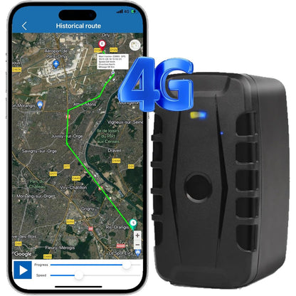 272781 - GPS Gjurmues 4G për makinë, bateri 20000mAh, gjurmim në kohë reale, IP67, alarm me shumë aplikacione/SMS, model TK918