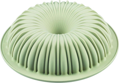 256116 - SILIKOMART Formë moderne silikoni për tortë RAY, jo ngjitëse, set me 1 formë, dizajn 3D, Ø 195 h 68 mm, Vëllimi 1530 ml, Prodhuar në Itali, Gri