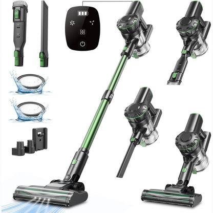 255039 - VEXILAR Fshesë me korrent V9PRO pa tel, 50KPa/60 minuta, fshesë elektrike pa tel, ekran LED