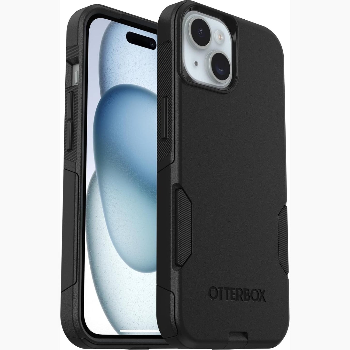 268468 - OTTERBOX Mbështjellëse Commuter për iPhone 17e, 16e, 15, 14, 13, Rezistent ndaj goditjeve, e zezë