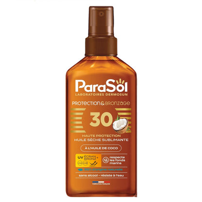 318554 - PARASOL - Vaj i tharë me sprej 30 SPF, mbrojtje dhe nxirje me vaj kokosi
