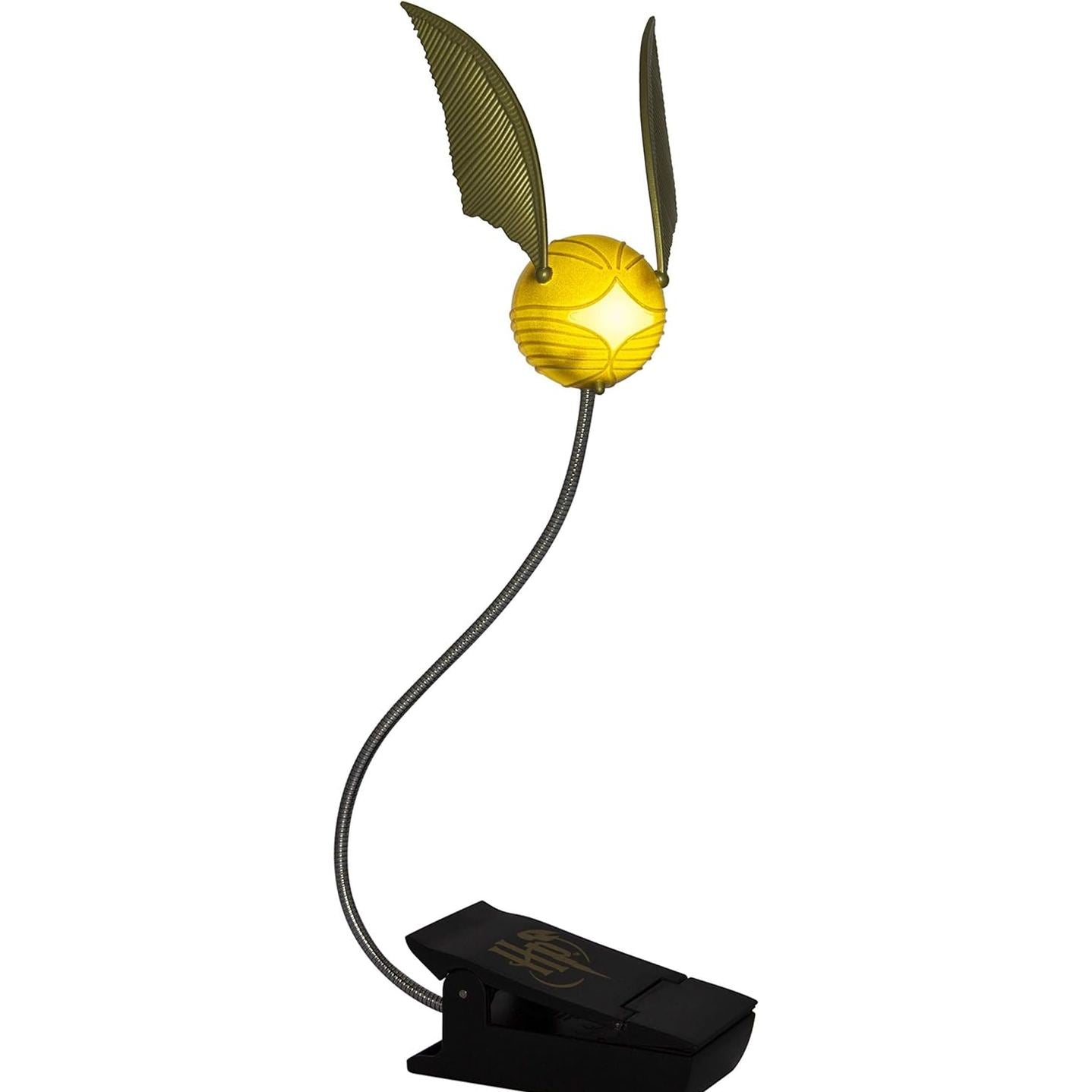 294058 - GOLDEN SNITCH Llambë Leximi me Lumi-Clip - Mall i licencuar zyrtarisht i Harry Potter, funksionon me bateri