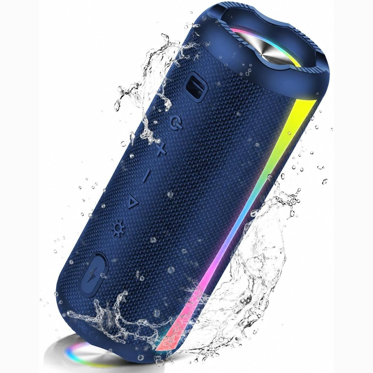 276709 - DOTN Altoparlant Bluetooth 5.4, Portativ, 20 orë jetëgjatësi, IP7, me Drita RGB