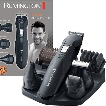 316763 - REMINGTON Set prerës flokësh dhe mjekre PG6030, përfshin stacionin e ruajtjes, 5 krehëra 1-12 mm, krehër i rregullueshëm 2-16 mm, prerës detajesh, mini rroje, prerës hundësh dhe veshësh
