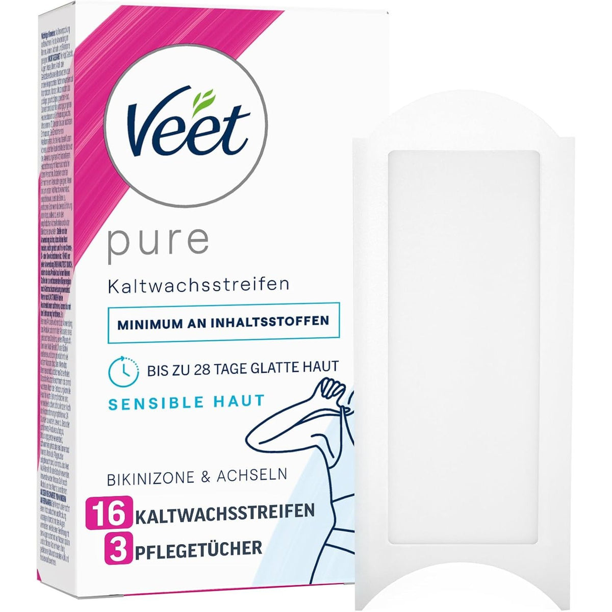 298856 - VEET Shirita dylli të ftohtë për bikini dhe sqetulla - 8 copë