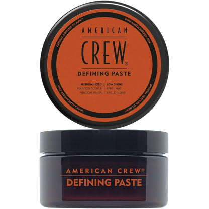321733 - AMERICAN CREW Pastë Definuese 85 g, Pastë stilimi për burra, produkt flokësh me fiksim të mesëm, fleksibël dhe me shkëlqim të lehtë