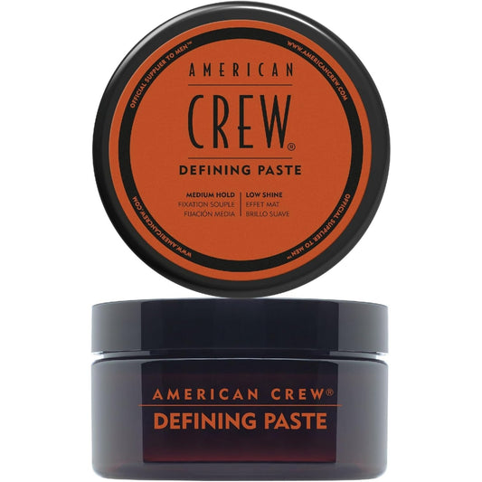 303671 - AMERICAN CREW Pastë Definuese, 85 g, produkt flokësh me fiksim të mesëm, stilim fleksibël dhe me shkëlqim të lehtë.