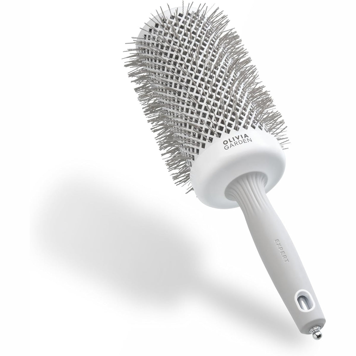 298118 - OLIVIA GARDEN Qime të valëzuara Expert Blowout Speed 65 mm | E bardhë dhe gri