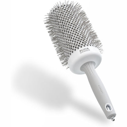 298118 - OLIVIA GARDEN Qime të valëzuara Expert Blowout Speed 65 mm | E bardhë dhe gri