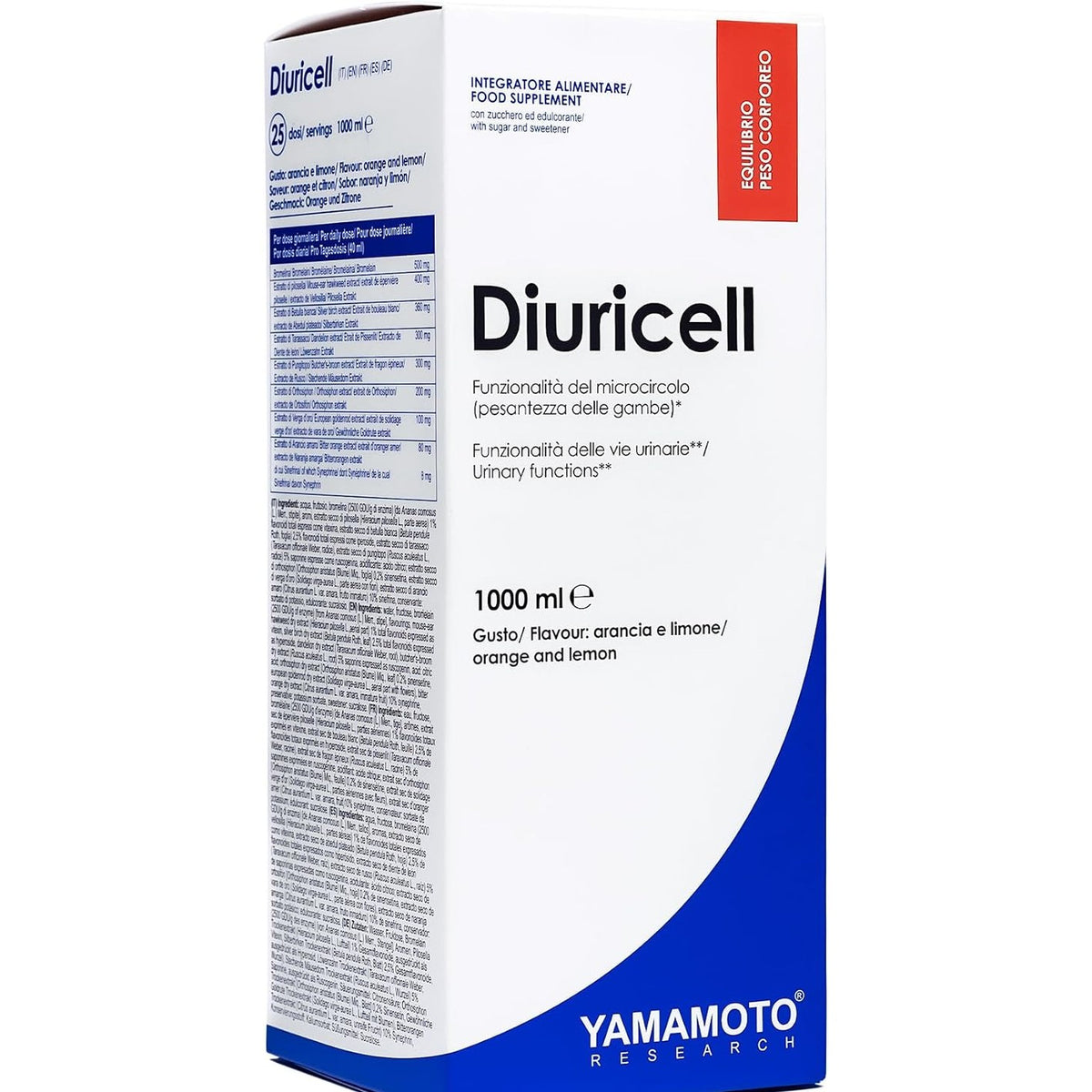 336220 - YAMAMOTO Research Diuricell, Shtesë Ekstrakti Bimor, 1L