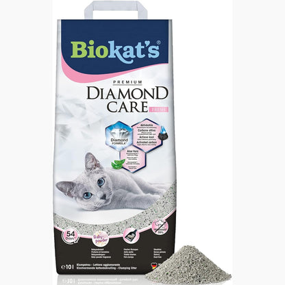 216312 - BIOKAT'S Plehra për macet me aromë pudre për foshnje, 1 qese (1 x 10 L)