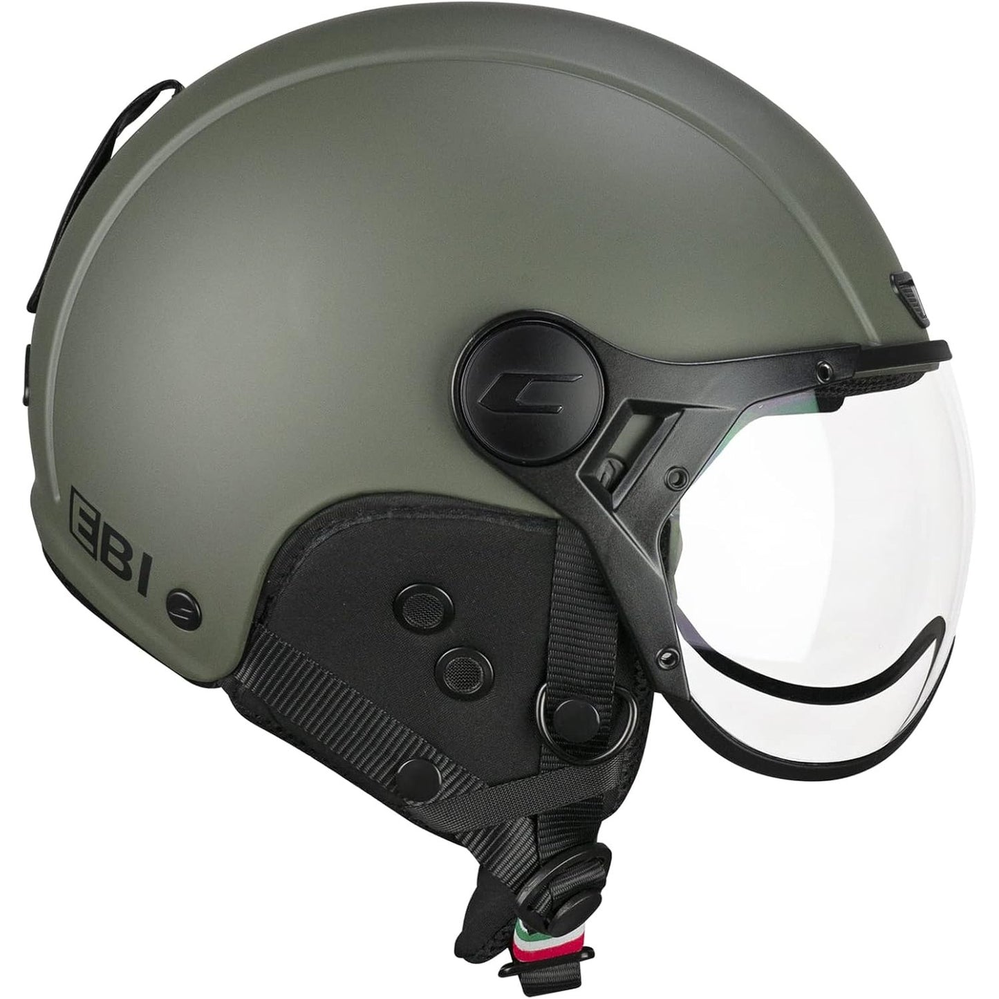 292574 - CGM Helmetë Biciklet, Helmetë Skish, Helmetë Biciklet Elektrike, 801A EBI MONO, Jeshile Mat, M (57-58cm)