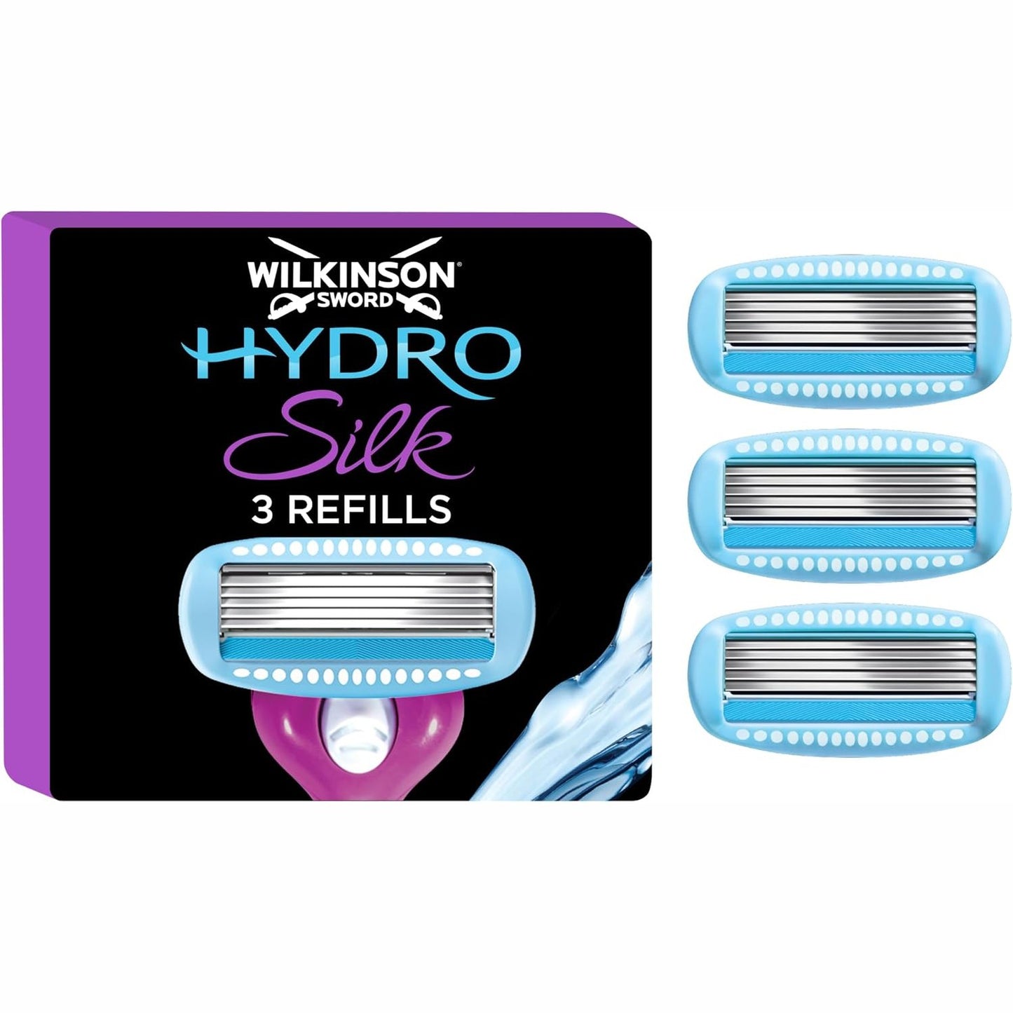 290333 - WILKINSON SWORD Hydro Silk - Tehe brisku për femra - Pako me 3 copë