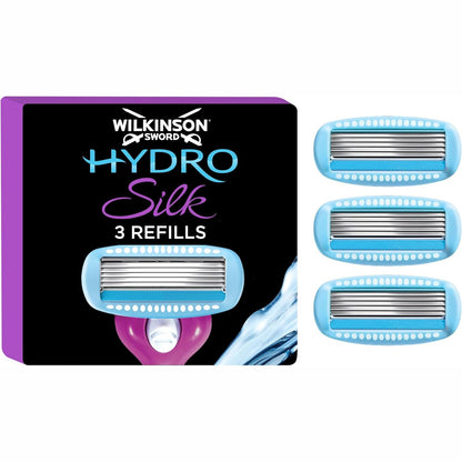 290333 - WILKINSON SWORD Hydro Silk - Tehe brisku për femra - Pako me 3 copë