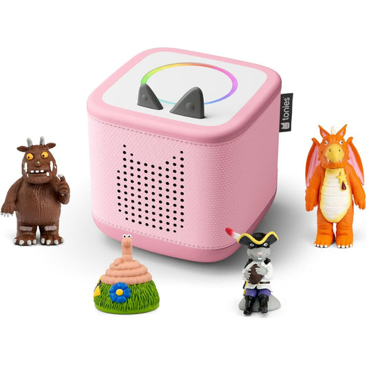 239204 - TONIES Paketa Toniebox 2 me 4 Tonies: Gruffalo, Zog, Highway Rat, Super Worm, Cloud Pink