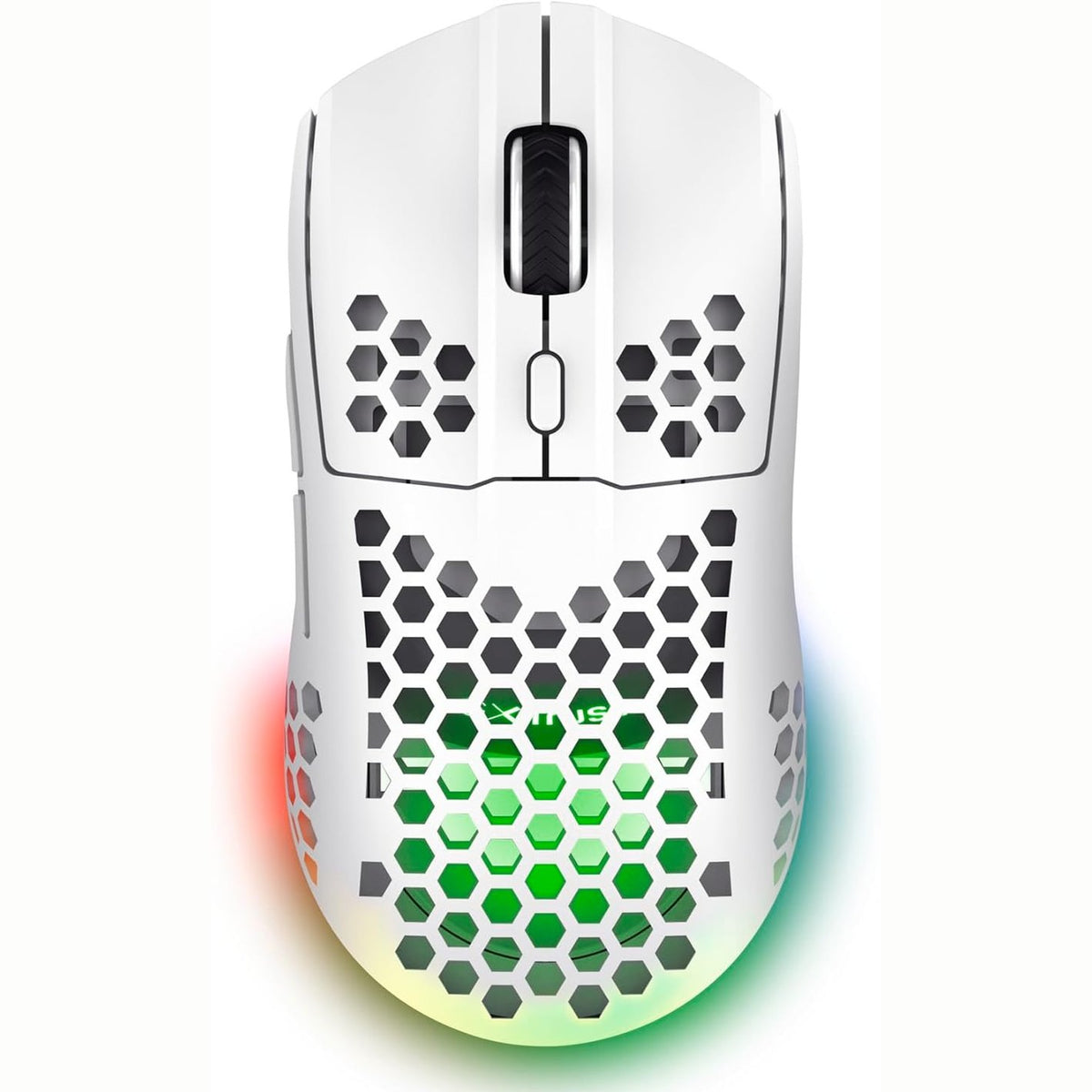 309096 - GXTRUST Maus për Lojëra pa Tel Helox Ultralight 75g i Bardhë