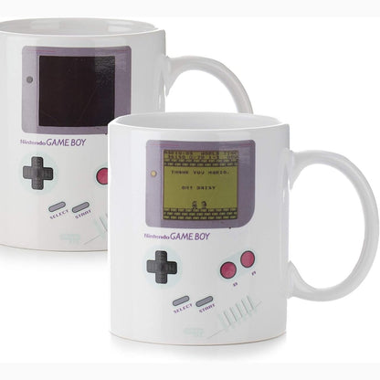 228917 - GAMEBOY - Gotë Thermo Effect, 290 ml (10 fl oz), Dhuratë e licencuar për lojtarë dhe fansa të Nintendo-s