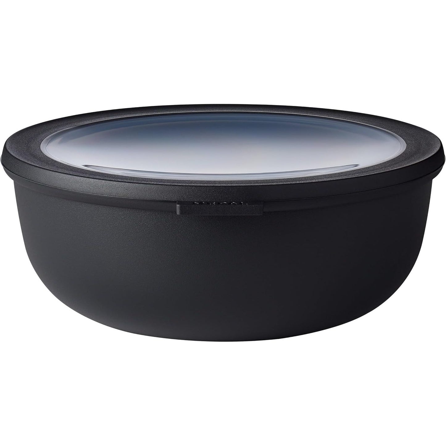 242003 - MEPAL - Multi Bowl Rrethor i Rrumbullakët - 2250 ml - E zezë nordike - Ena e përshtatshme për mikrovalë dhe frigorifer - Enë për ruajtjen e ushqimit