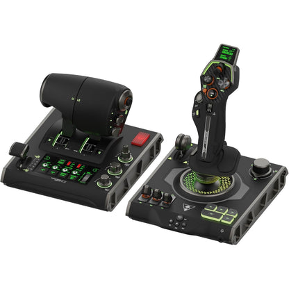 188597 - TURTLE BEACH VelocityOne Flightdeck - Joystick dhe Kontrollues i Sistemit Universal për Simulim HOTAS me Ekran me Prekje, HUD të Montuar në Stick dhe Sensorë Pa Kontakt, për Windows 10 dhe 11