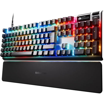 305029 - STEELSERIES Apex Pro Gen 3, Tastiera e Lojërave, Çelësa me Efekt Hall, OmniPoint 3.0, QWERTZ Gjerman