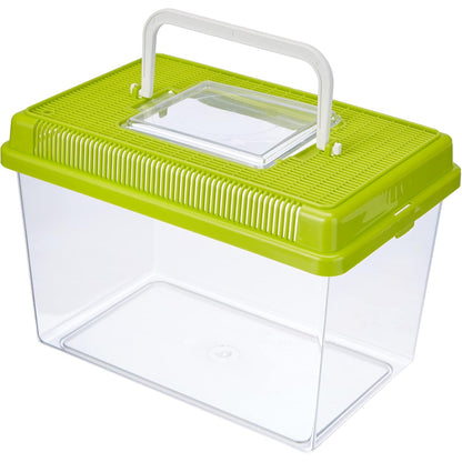 257891 - FERPLAST Akuarium plastik GEO 2.5L, 23.2 x 15.3 x 16.6 cm, plastikë e fortë, jeshile