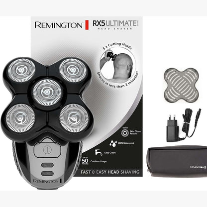 315501 - REMINGTON Makinë rroje elektrike RX5 Ultimate, 5 koka rrotulluese fleksibile, përdorim pa tel 50 minuta, i lagësht dhe i thatë, model XR1501