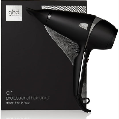 320890 - GHD Air, Tharëse flokësh profesionale me teknologji jonike me efekt anti-kaçurrela, motor i fuqishëm 2,100 W dhe spërkatje ajri me presion të lartë, tharje për në sallon, kabllo 3 m, dizajn ergonomik