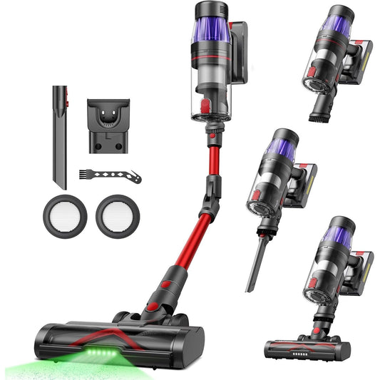 84134 - ULTENIC U16 Flex Fshesë pa Tel, Fuqia 50Kpa/550W, Kohëzgjatje Pune 60 Minuta, Tub Fleksibël, Përshtatet për Pastrim Qilimash dhe Qimeve të Kafshëve shtëpiake