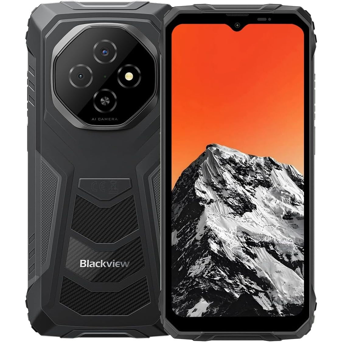 276103 - BLACKVIEW Fort 1 Telefon inteligjent 6.56" HD+ 90Hz, Android 15, 18GB RAM, 256GB (e zgjerueshme deri në 2TB), Kamera 16MP + 8MP, 10000mAh, IP68/IP69K,