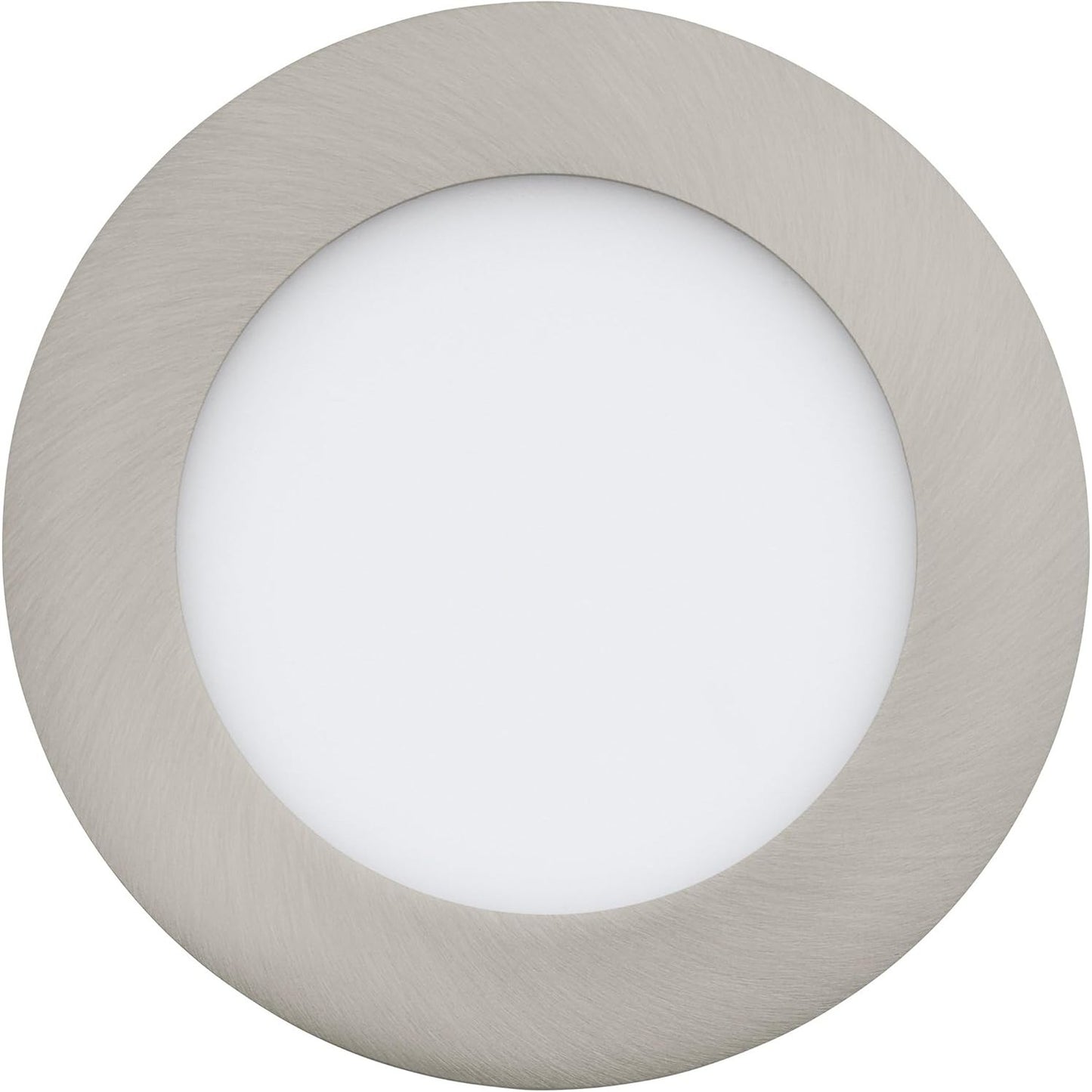 222875 - EGLO LLAMBË LED connect Fueva-C, metal i derdhur, plastikë, argjend, Ø 12 cm, e zbehtë, tone dhe ngjyra të bardha të rregullueshme