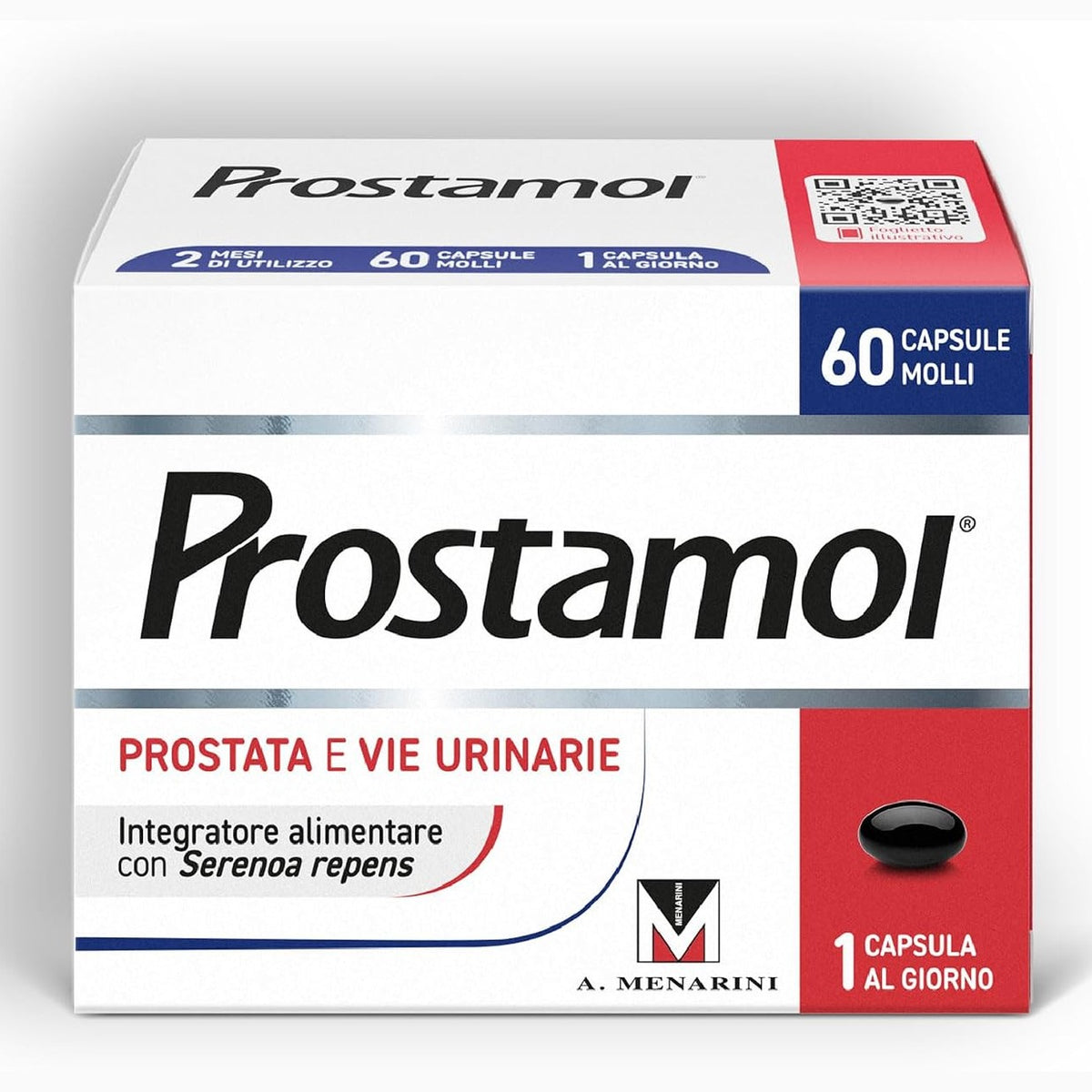 336162 - Prostamol Shtesë për Prostatën dhe Traktin Urinar, me Serenoa repens, 60 kapsula