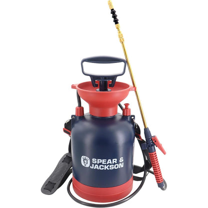 293361 - SPEAR & JACKSON 3LPUMP Spërkatës me Presion për Gjithë Përdorime, 3 Litra, me Pompë dhe Veprim - Amazon Exclusive